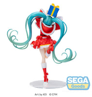 Hatsune Miku Series Luminasta PVC Statue Hatsune Miku Christmas 2024 19 cm