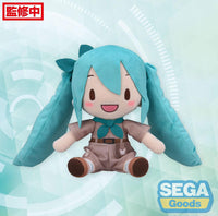 Hatsune Miku - Fuwa Petit Plush Figure Hatsune Miku Going Out Series Zoo Ver.