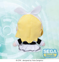 Character Vocal Series 02: Kagamine Rin/Len Fuwa Petit Mini Plush Figure Kagamine Rin Uniform Ver. (EX) 16 cm