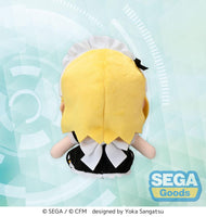 Hatsune Miku: Project DIVA Arcade Future Tone Fuwa Petit Plush Figure Kagamine Rin Maid Ver. (EX) 16 cm