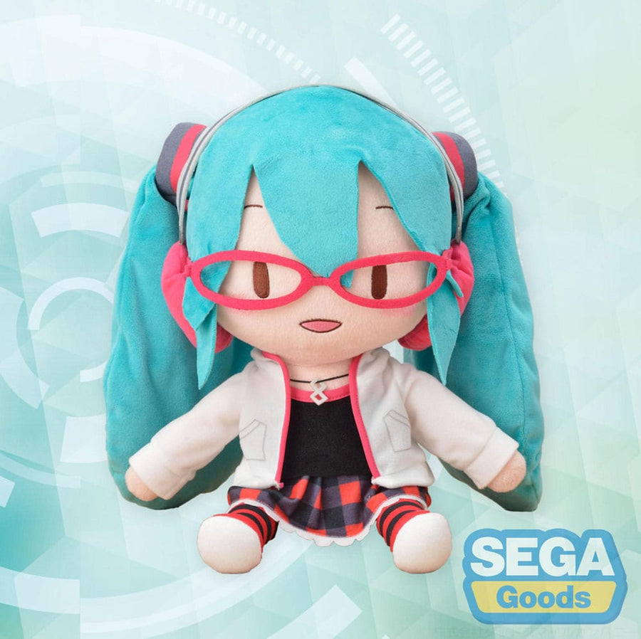 Hatsune Miku Project Diva Arcade Future Tone Fuwa Petit Plush Figure Hatsune Miku Natural LL 30 cm