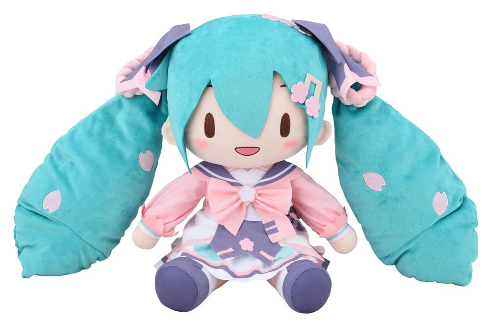 Character Vocal Series 01: Hatsune Miku Fuwa Petit Plush Figure Hatsune Miku New Semester Plush LL 40 cm