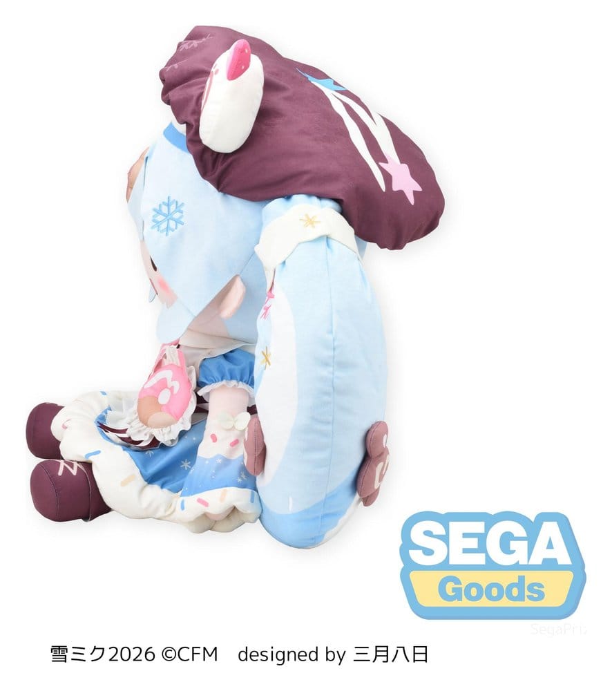 Character Vocal Series 01: Hatsune Miku Fuwa Petit Plush Figure Snow Miku 2026 Dodeka Jumbo 50 cm