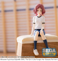 The Girl I Like Forgot Her Glasses PM Perching PVC Statue Ai Mie 14 cm