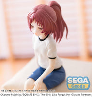 The Girl I Like Forgot Her Glasses PM Perching PVC Statue Ai Mie 14 cm