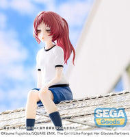 The Girl I Like Forgot Her Glasses PM Perching PVC Statue Ai Mie 14 cm