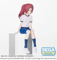 The Girl I Like Forgot Her Glasses PM Perching PVC Statue Ai Mie 14 cm