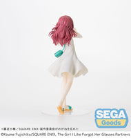 The Girl I Like Forgot Her Glasses Luminasta PVC Statue Ai Mie Plain Clothes Ver. 18 cm