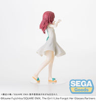 The Girl I Like Forgot Her Glasses Luminasta PVC Statue Ai Mie Plain Clothes Ver. 18 cm