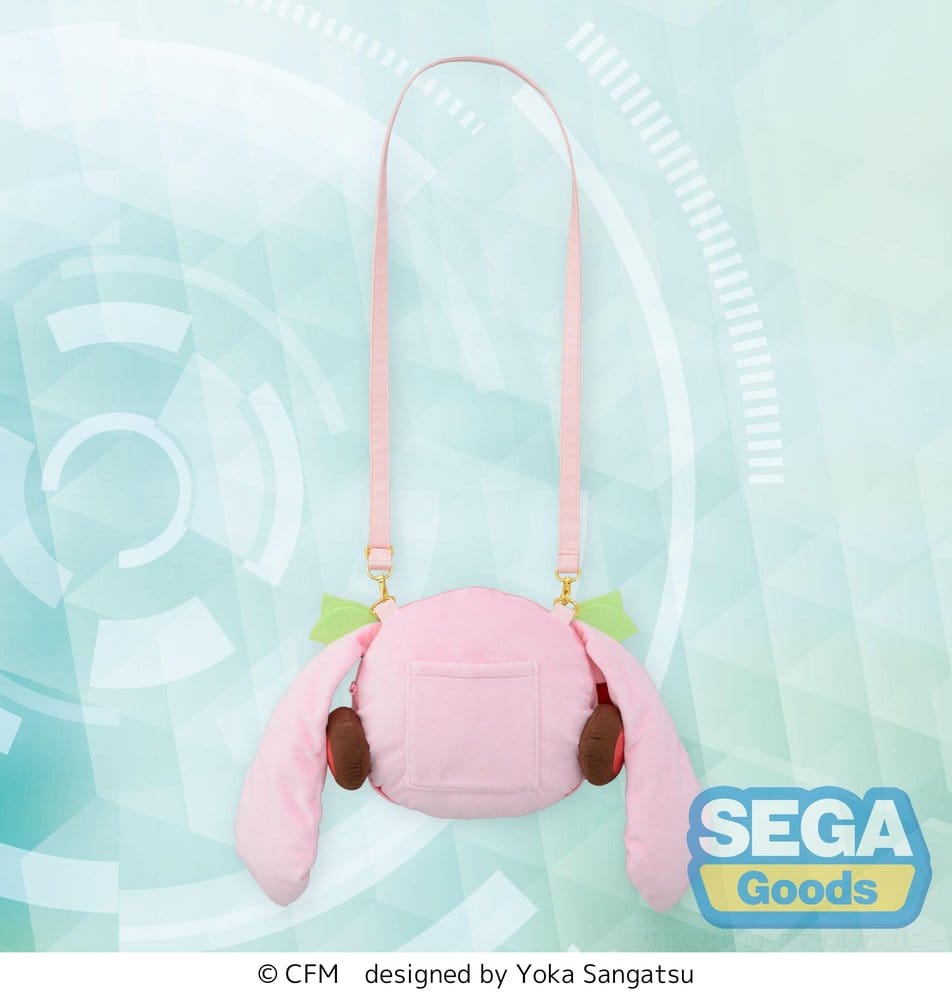 Character Vocal Series 01: Hatsune Miku fuwa petit Shoulder Bag Sakura Miku Face (M)