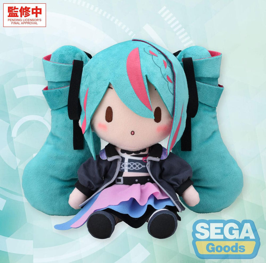 Character Vocal Series 01: Hatsune Miku Fuwa Petit Plush Figure Hatsune Miku Punk! M 22 cm