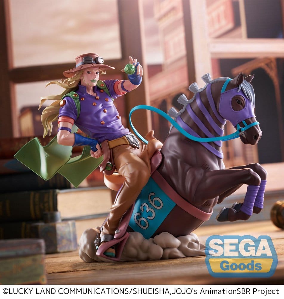 JoJo's Bizarre Adventure: Steel Ball Run XrossLinkMAX PVC Figure Gyro Zeppeli 18 cm
