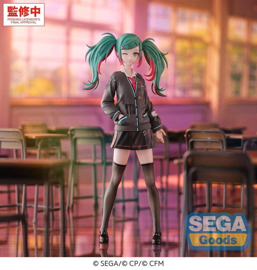 Hatsune Miku: Colorful Stage! XStellar PVC Figure School SEKAI ~Brand New World~ 19 cm