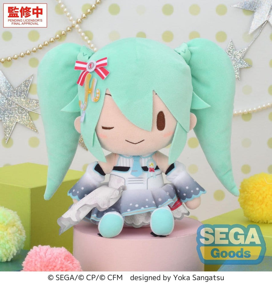 Hatsune Miku: Colorful Stage! fuwa petit Plush Figure Stage SEKAI Hatsune Miku Brand New World 22 cm