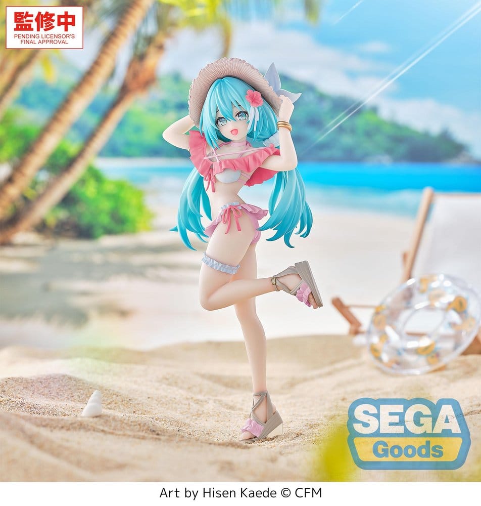 Character Vocal Series 01: Hatsune Miku Luminasta PVC Figure Conceptual Series Vol.1 Tropical Ver. 21 cm