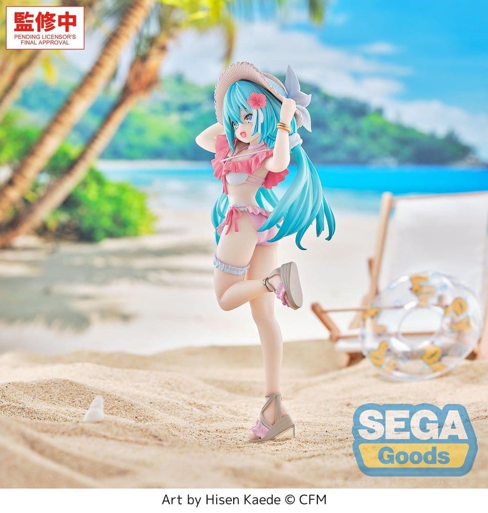 Character Vocal Series 01: Hatsune Miku Luminasta PVC Figure Conceptual Series Vol.1 Tropical Ver. 21 cm