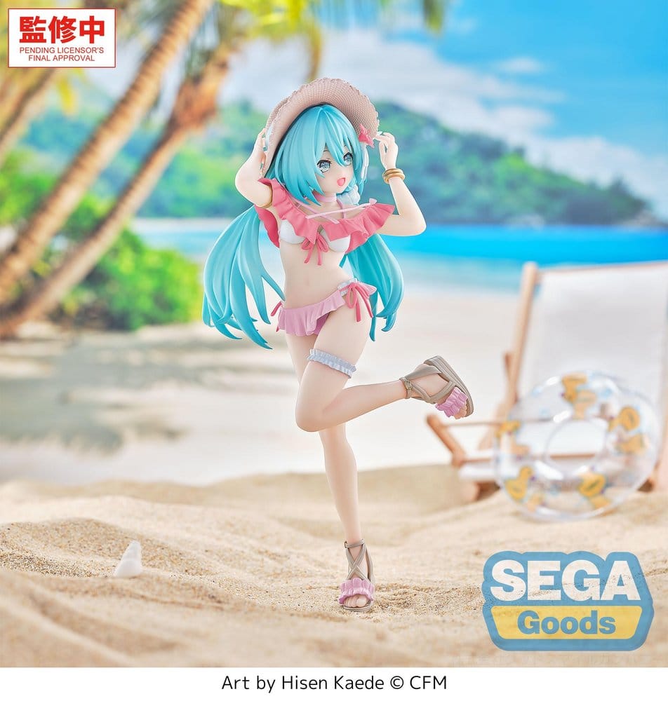 Character Vocal Series 01: Hatsune Miku Luminasta PVC Figure Conceptual Series Vol.1 Tropical Ver. 21 cm