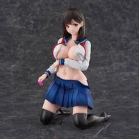 Tomoe Sasamori Illustration PVC Statue Aoi Shirasagi 20 cm