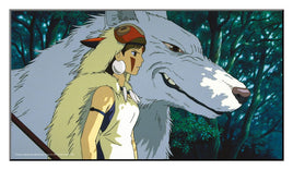 Studio Ghibli Wooden Wall Art Princess Mononoke 37,5 x 20,5 cm