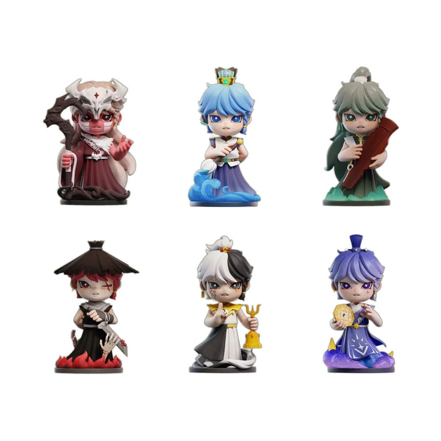 Original Character Trading Figures Huozai Wusheng Group Portrait Series 8 cm Assortment (6)