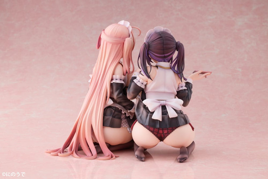Original Character PVC Statues 1/5 2-Set Koho Miya & Otsuhane Fuwari illustration by Ninoude 18 cm