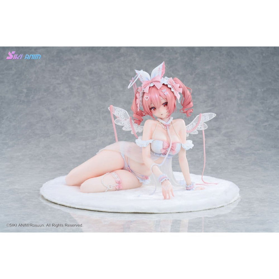 Original Character PVC Figure 1/4 White Rabbit Rosu Angel Ver. Illustrated by Rosuuri 23 cm