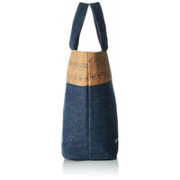 My Neighbor Totoro Lunch Bag cork & denim style Totoro