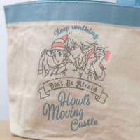 Howl's Moving Castle Cloth Lunch Bag Don't Be Afraid