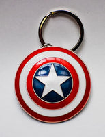 Marvel Comics Metal Keychain Captain America Shield