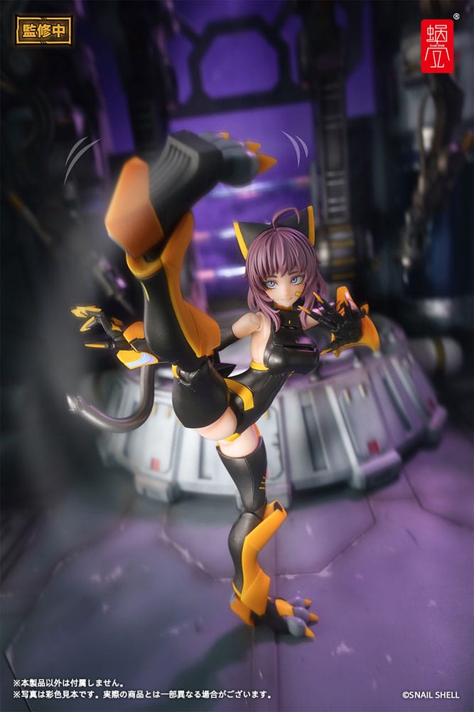Original Character Action Figure Kit 1/12 TIGER-05 Kamatora 16 cm