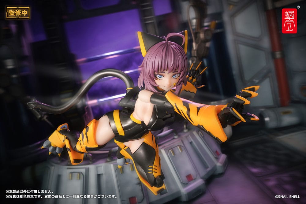 Original Character Action Figure Kit 1/12 TIGER-05 Kamatora 16 cm