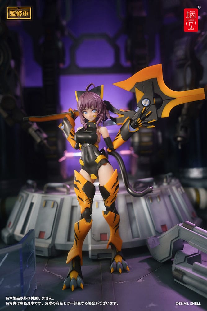 Original Character Action Figure Kit 1/12 TIGER-05 Kamatora 16 cm