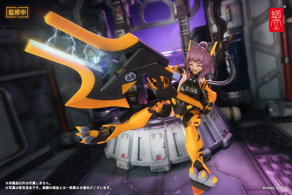 Original Character Action Figure Kit 1/12 TIGER-05 Kamatora 16 cm