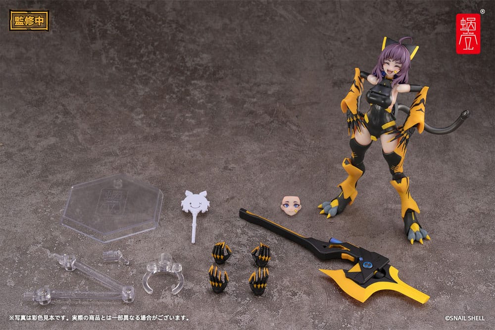 Original Character Action Figure Kit 1/12 TIGER-05 Kamatora 16 cm