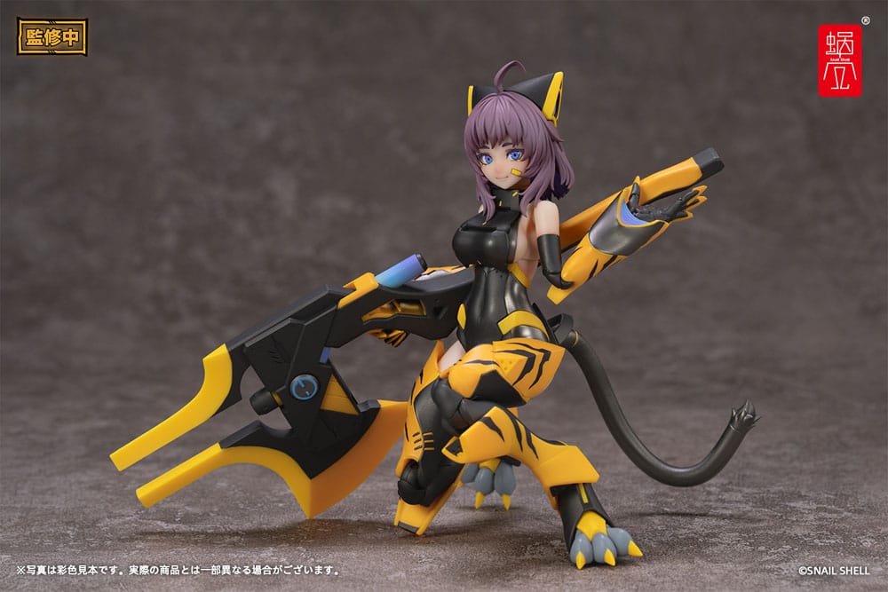 Original Character Action Figure Kit 1/12 TIGER-05 Kamatora 16 cm