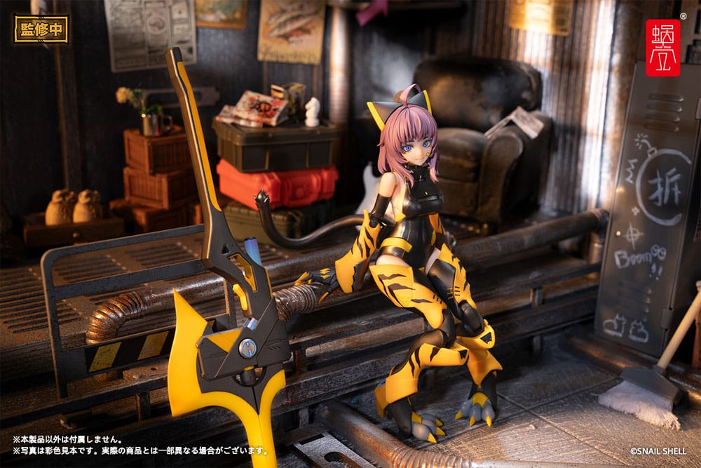 Original Character Action Figure Kit 1/12 TIGER-05 Kamatora 16 cm