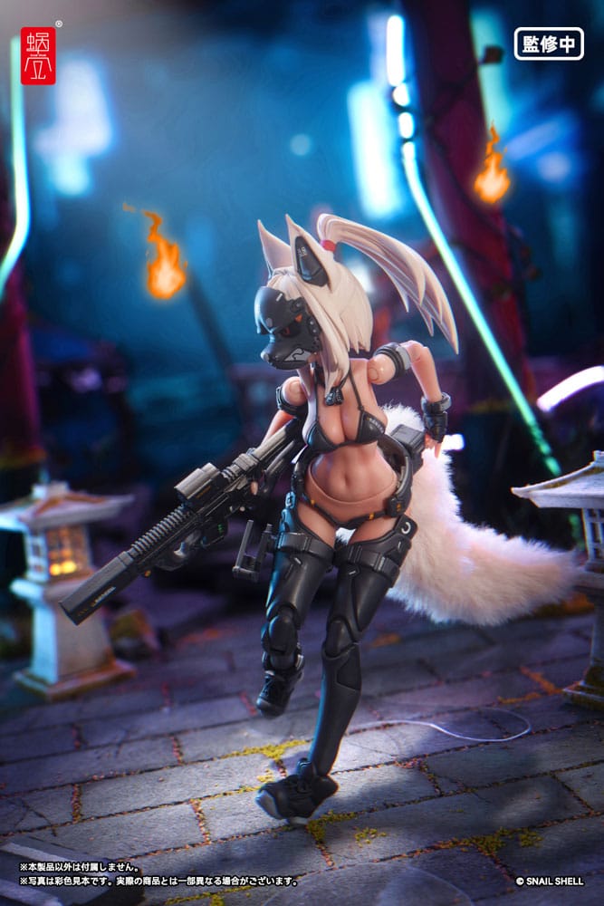 Original Character Action Figure Kit 1/12 RA-04 Kitsunebi Senki Honoka Swimsuit Ver. 15 cm
