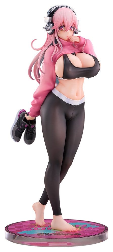 Super Sonico PVC Figure 1/6 Exercise Ver. 27 cm