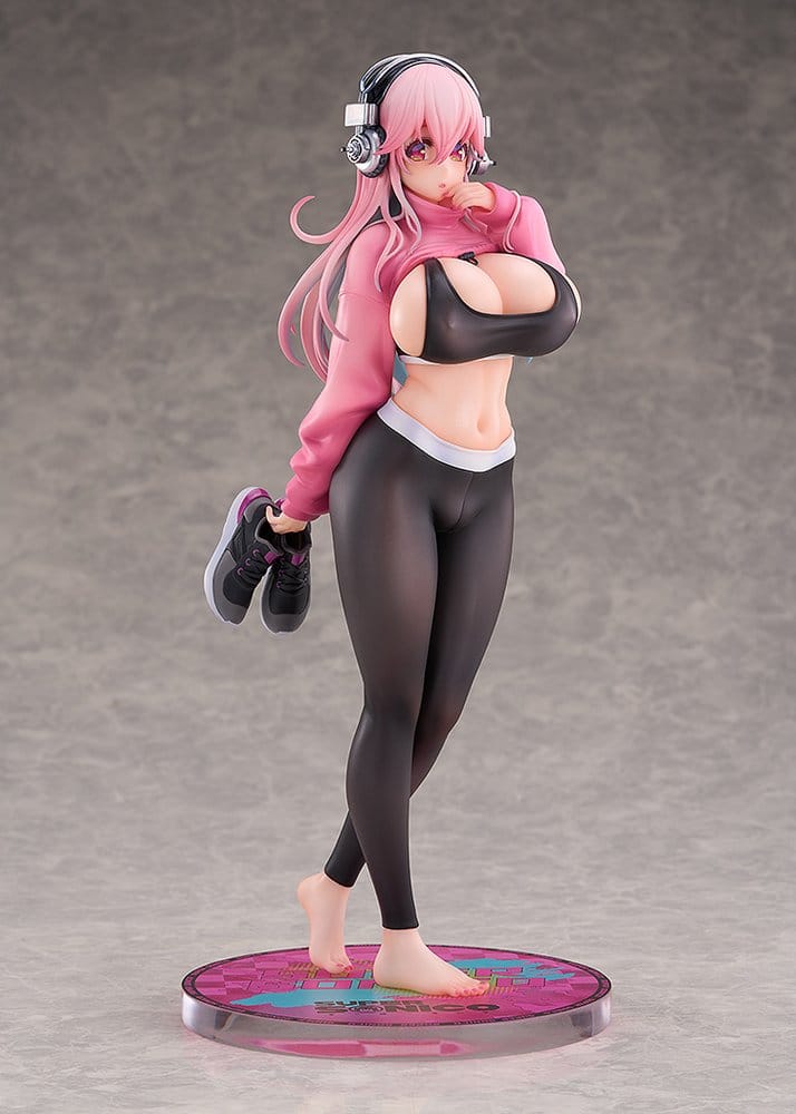 Super Sonico PVC Figure 1/6 Exercise Ver. 27 cm