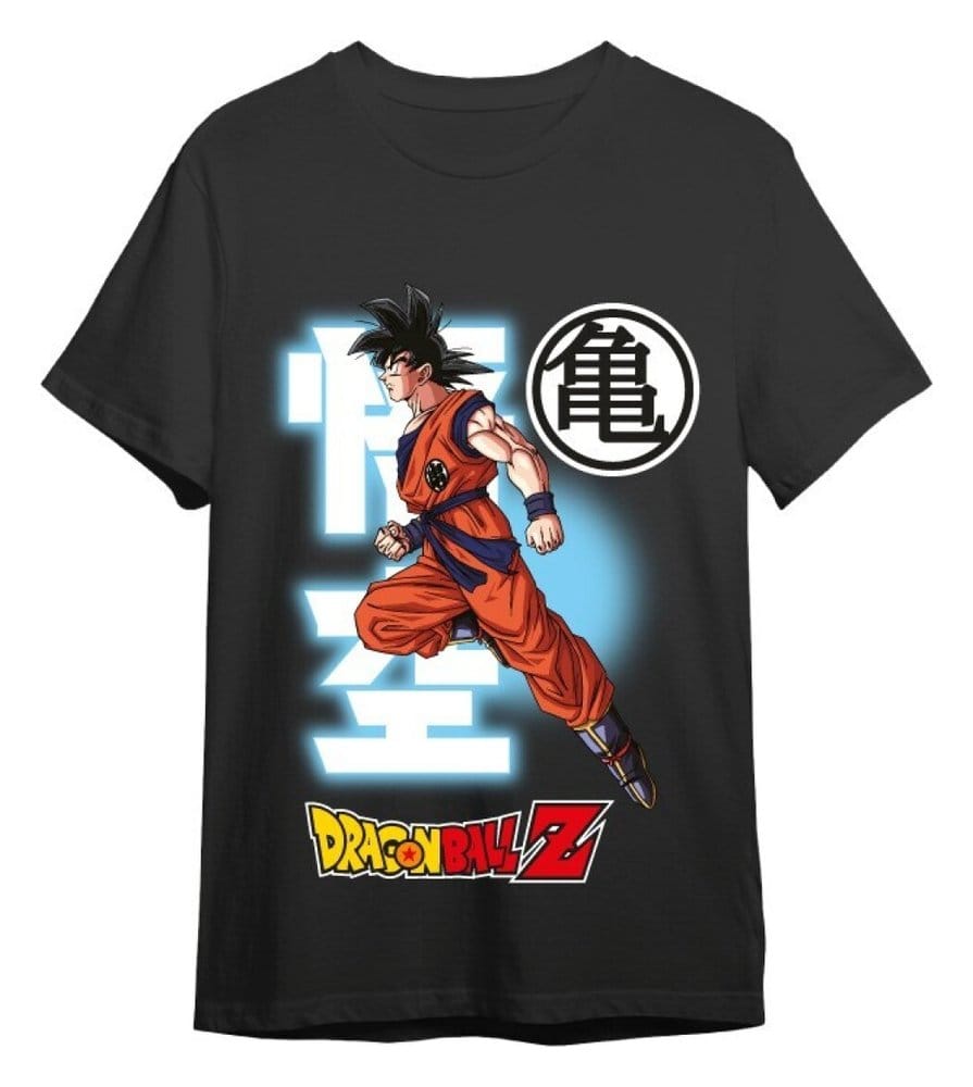 Dragon Ball Z T-Shirt Goku Fly Black Size XXL
