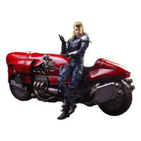 Final Fantasy VII Remake - Play Arts Kai Action Figure & Vehicle - Roche & Bike