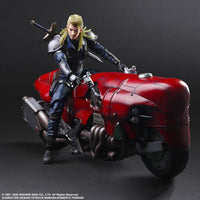 Final Fantasy VII Remake - Play Arts Kai Action Figure & Vehicle - Roche & Bike