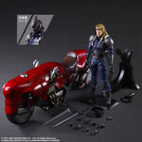 Final Fantasy VII Remake - Play Arts Kai Action Figure & Vehicle - Roche & Bike