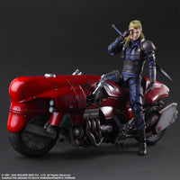 Final Fantasy VII Remake - Play Arts Kai Action Figure & Vehicle - Roche & Bike