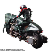 Final Fantasy VII Remake - Play Arts Kai Action Figure & Vehicle - Shinra Elite Security Officer & Bike