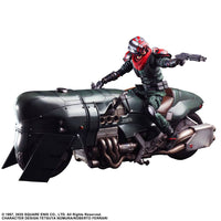 Final Fantasy VII Remake - Play Arts Kai Action Figure & Vehicle - Shinra Elite Security Officer & Bike