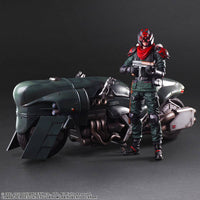 Final Fantasy VII Remake - Play Arts Kai Action Figure & Vehicle - Shinra Elite Security Officer & Bike