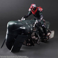 Final Fantasy VII Remake - Play Arts Kai Action Figure & Vehicle - Shinra Elite Security Officer & Bike