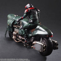 Final Fantasy VII Remake - Play Arts Kai Action Figure & Vehicle - Shinra Elite Security Officer & Bike