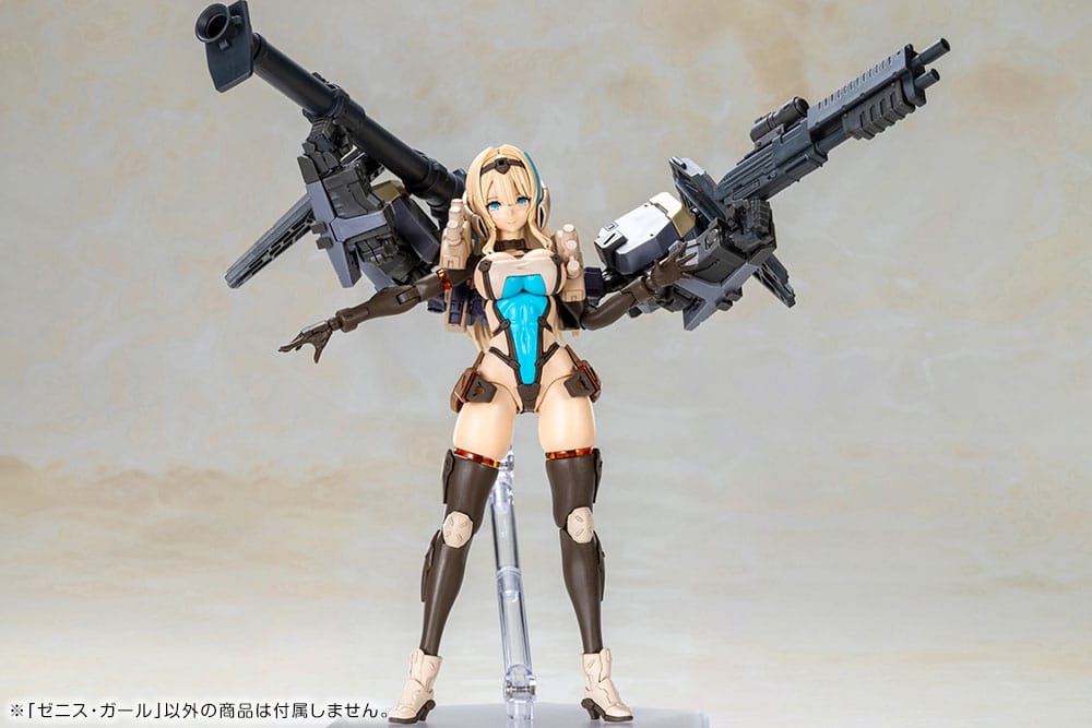 Front Mission Structure Arts Plastic Model Kits Zenith Girl 16 cm